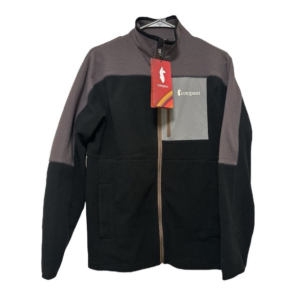 cotopaxi Other - Cotopaxi Abrazo Black and Cinder Full Zip Fleece Jacket Size XS